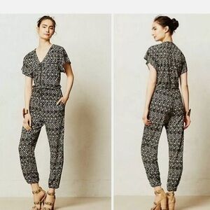 Anthropologie Corey Lynn Calter Ikat Jumpsuit